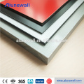 Panel compuesto de aluminio prefabricado exterior ancho de Alunewall 2 para la pared de cortina